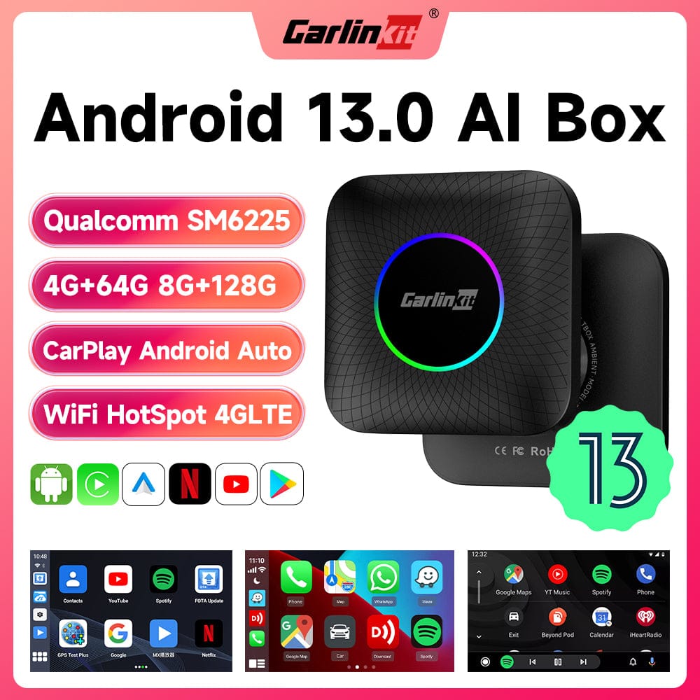 Carlinkit 5.0 AI Box for watching Youtube on Apple CarPlay